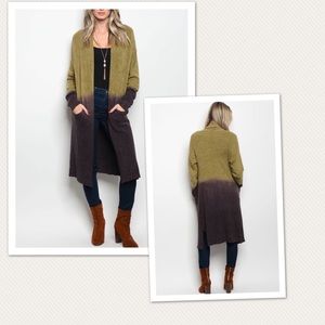 Olive & Plum Cardigan